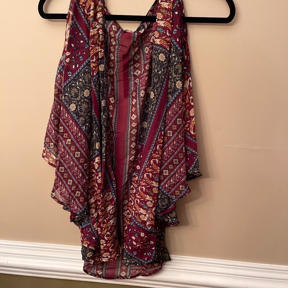 Boo boo sheer cardigan